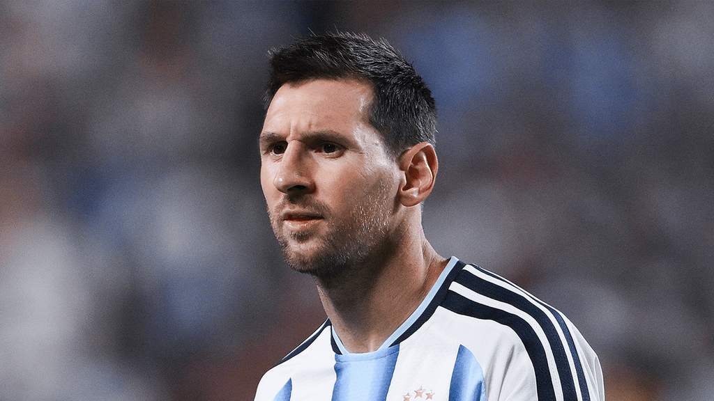 Kapten timnas Argentina Lionel Messi saat berlaga di turnamen akbar Piala Dunia