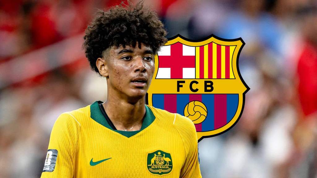 Bek muda berbakat Australia Lucas Herrington menjadi target transfer Barcelona, Liverpool, dan Man Utd