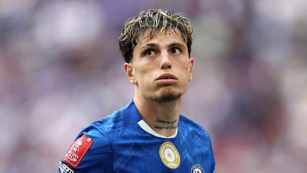 Winger Chelsea Alejandro Garnacho yang bersiap dilepas klub pada bursa transfer musim panas