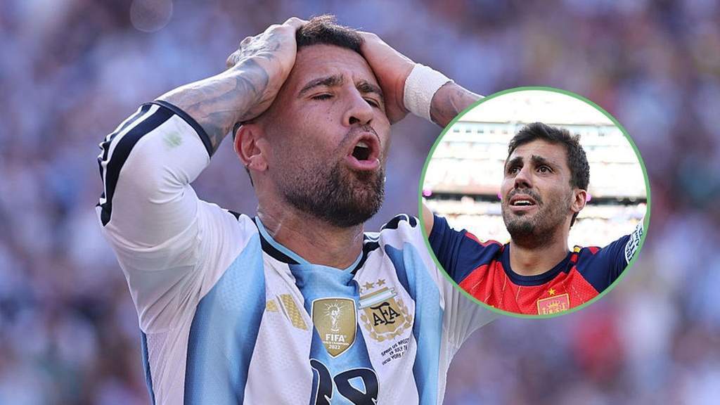Momen perseteruan sengit antara Nicolas Otamendi dan Rodri setelah final Piala Dunia 2026