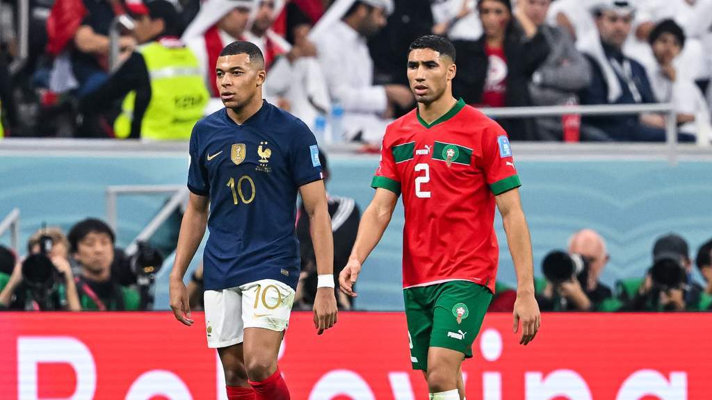 Pemain Prancis dan Maroko bersiap hadapi laga perempat final Piala Dunia 2026
